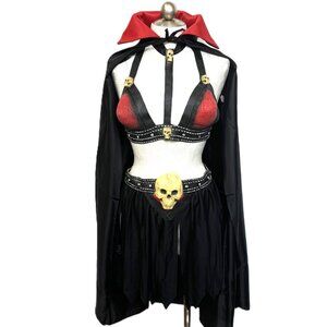 Warrior Queen Latex Cosplay Halloween Costume Fun World  NOS NWT